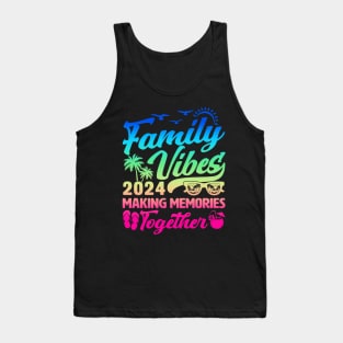 Family Vibes 2024 Beach Summer Tank Top